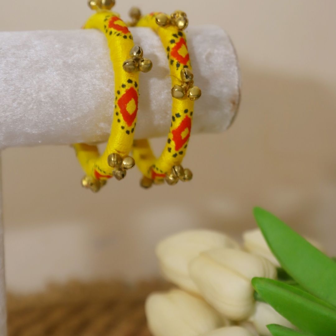 Ghungru bangles - 8 colors