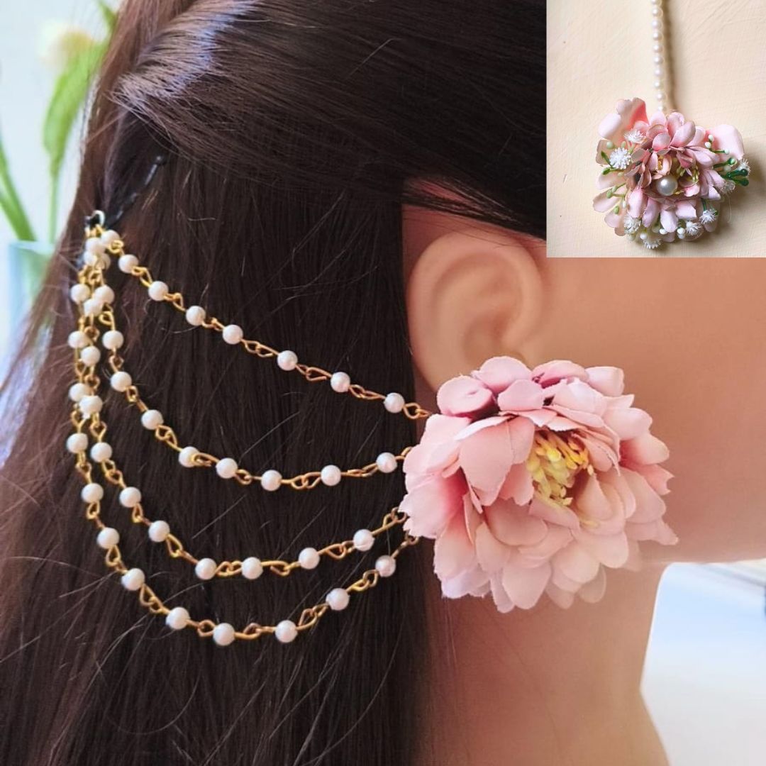 Earings Bindhi With Chain Sahara - 12 Colors