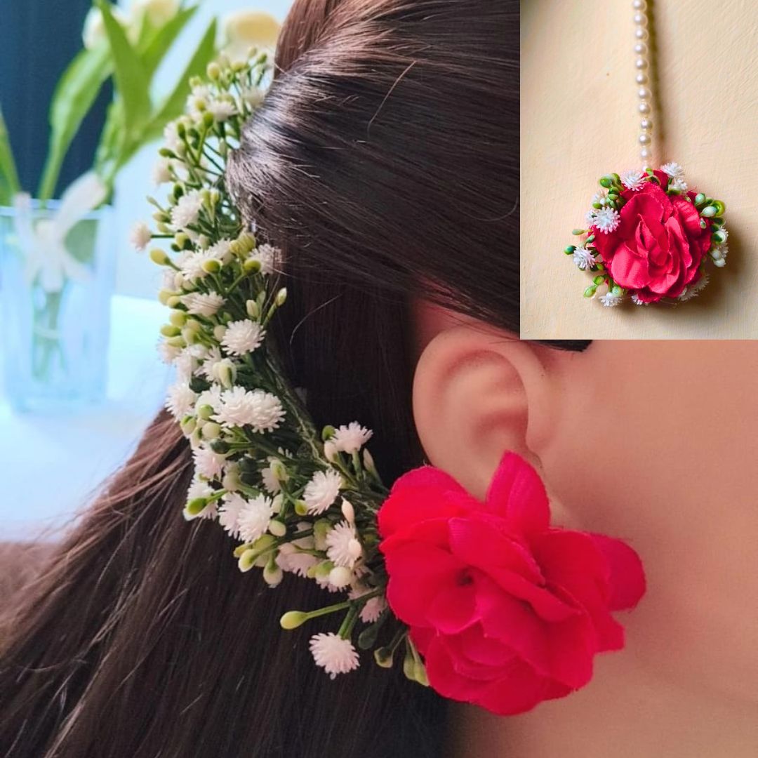 Earings Bindhi With Baby breath Sahara - 7 Colors