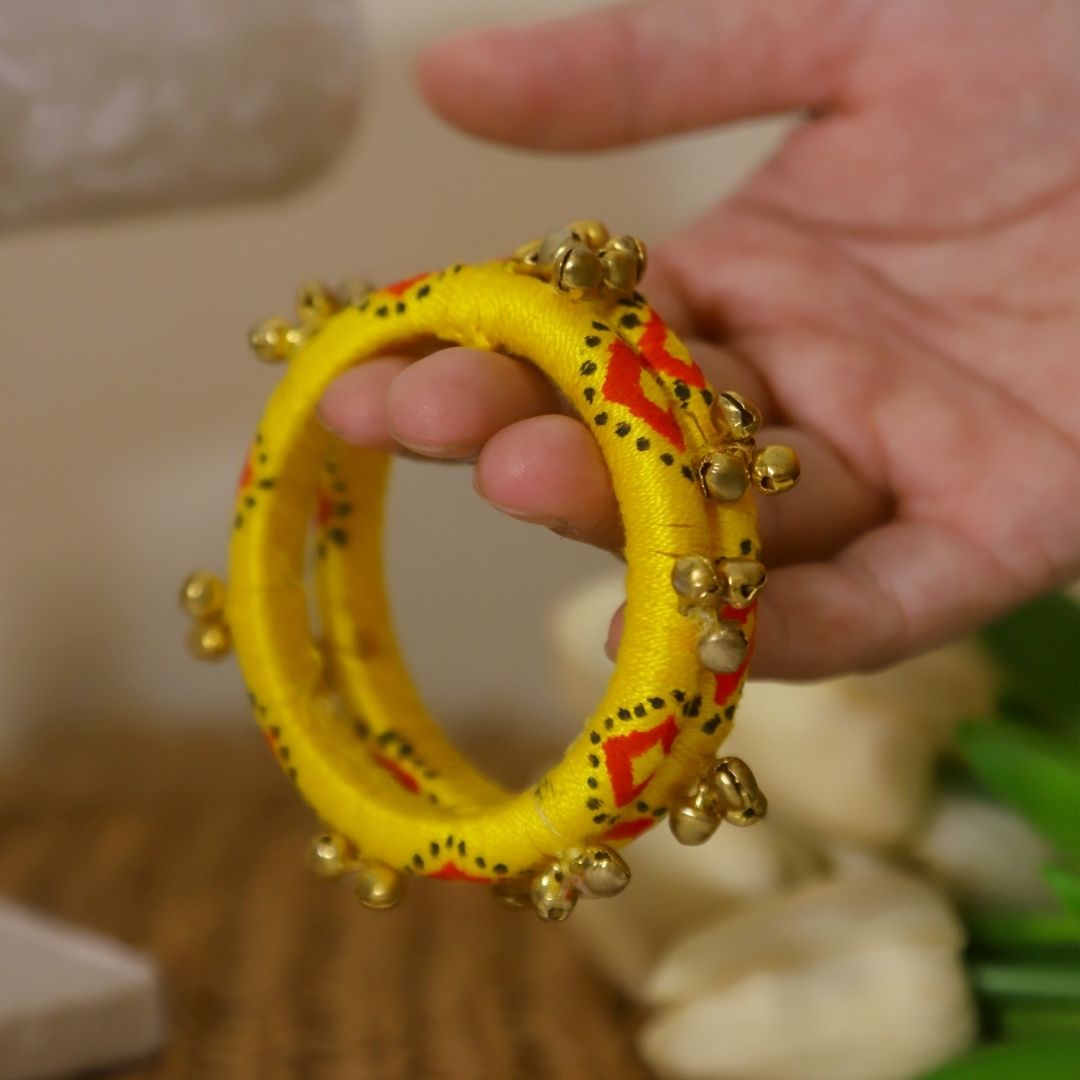 Ghungru bangles - 8 colors