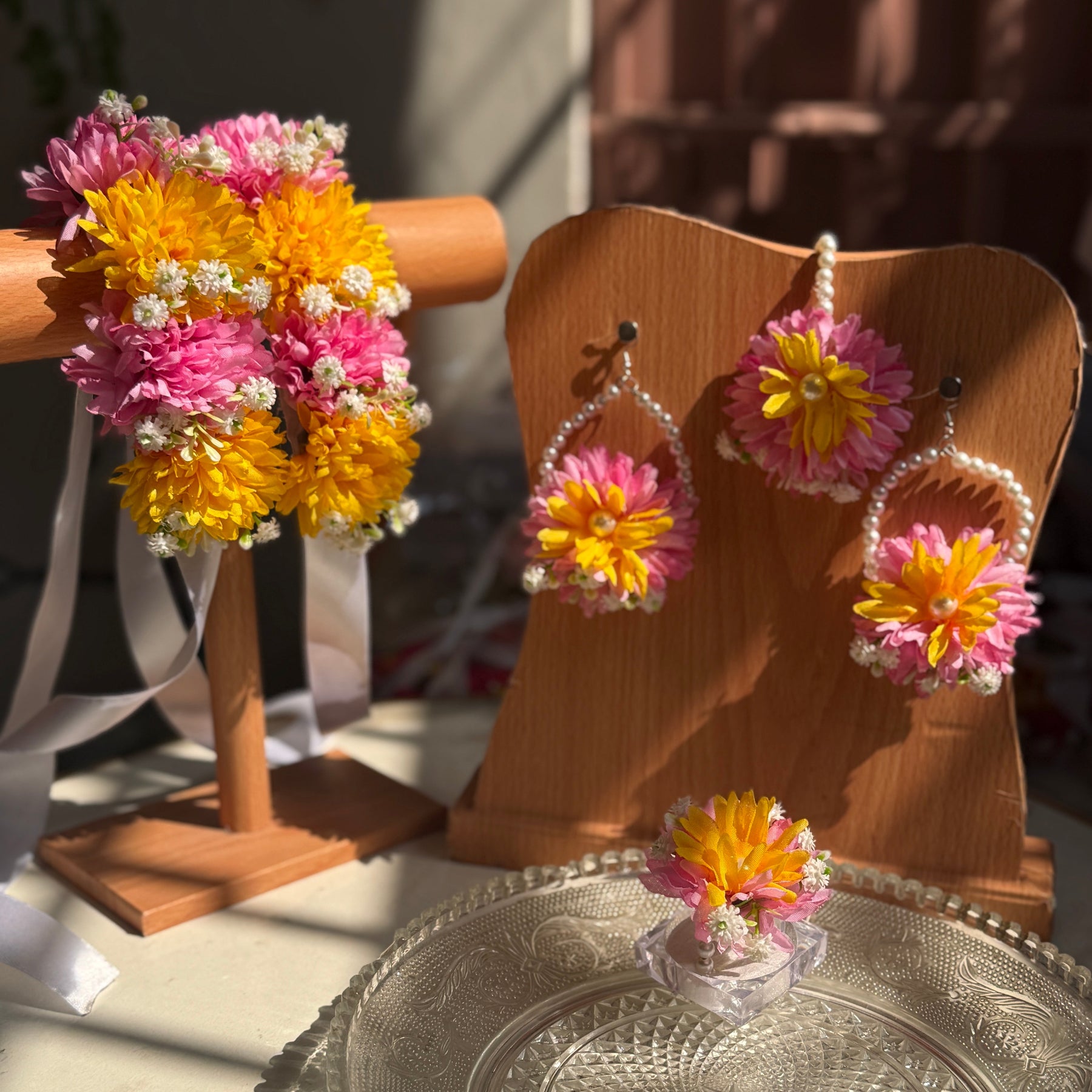 Marigold Glow Set (Yellow & Pink)