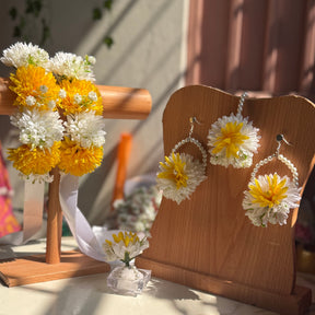 Mehndi Set Yellow & White