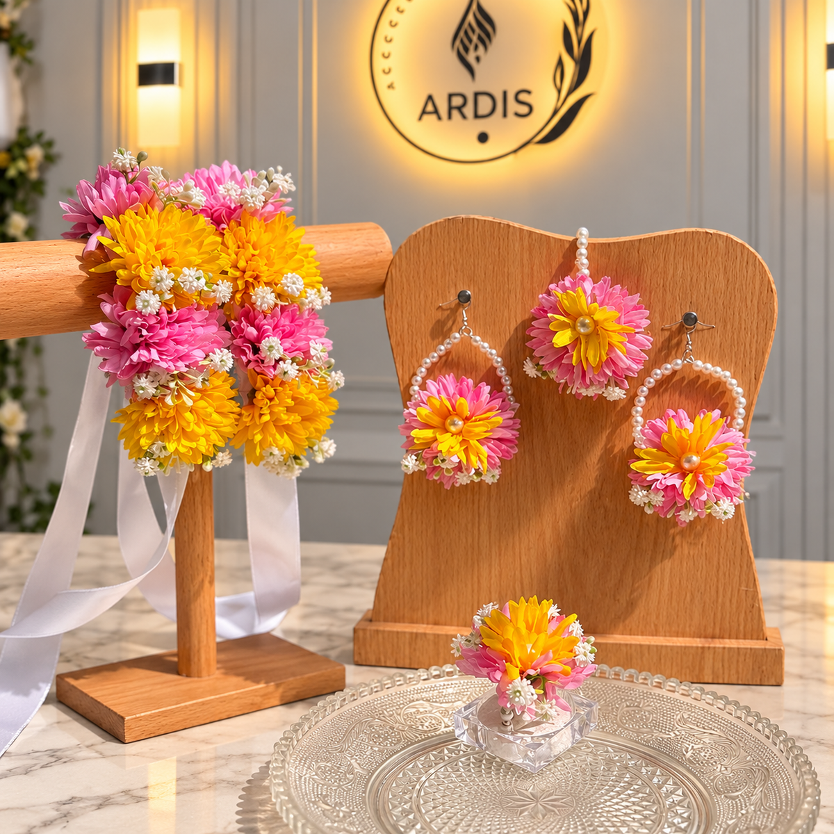 Marigold Glow Set (Yellow & Pink)
