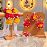 Mehndi Flowet Set (Pink & Yellow)