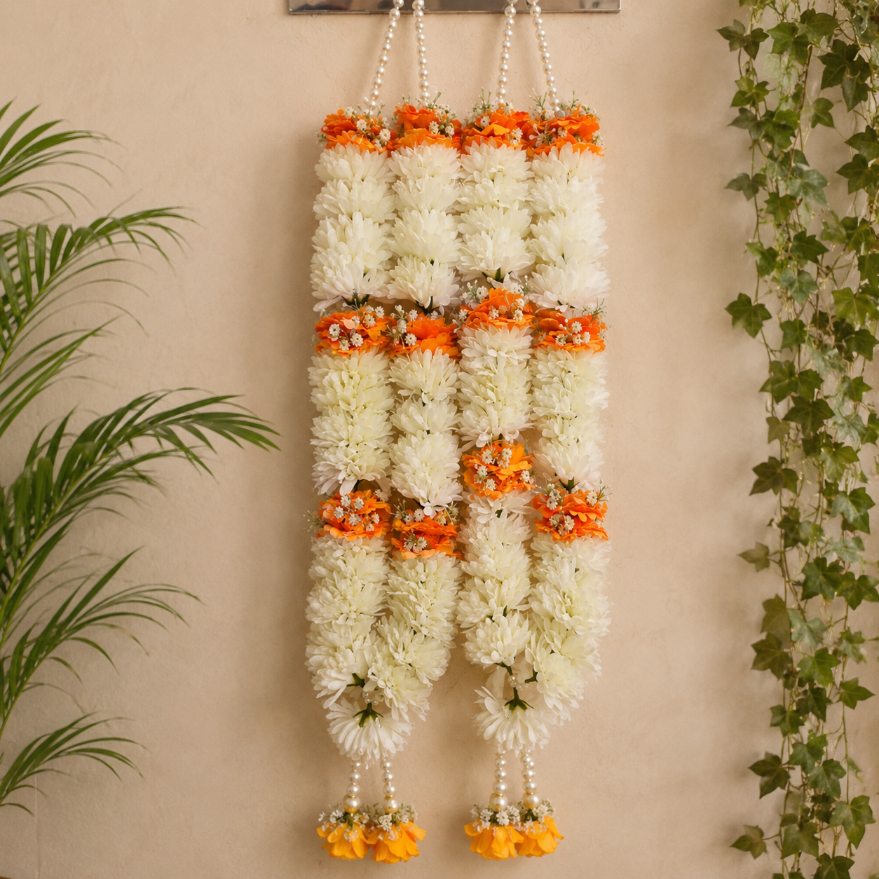 Mehndi Couple Mala Pair