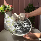 Mirror Camellia Ring Tray